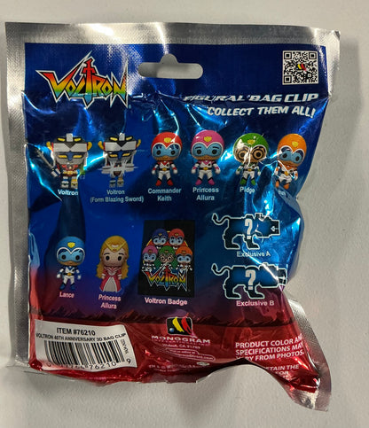 Voltron Figural bag clip - blind bag
