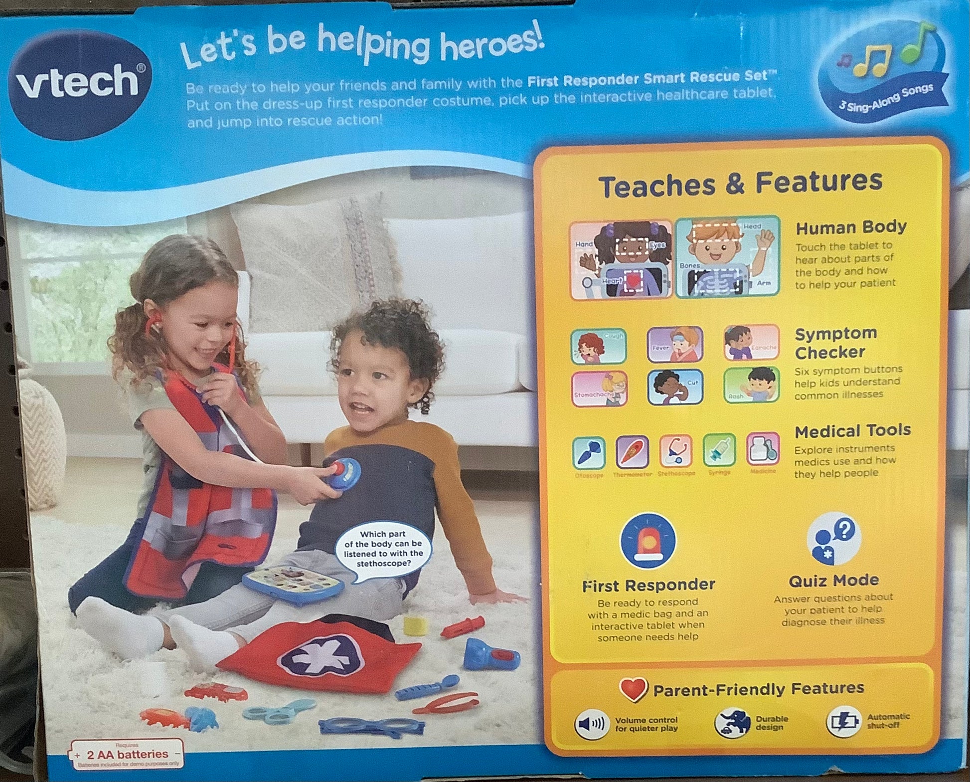 VTech® First Responder Smart Rescue Set™ 15-Piece Kit With Tablet ...