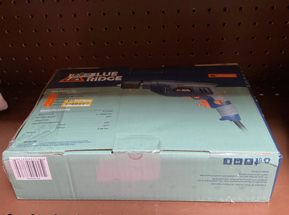 (Clearance)FINAL SALE Blue Ridge Tools 4.5 Amp Power Drills: Best Rated Corded Pistol Drill, Electric, 3/8" Chuck, 120V, 2.97 Ibs, 2-Year
Warranty