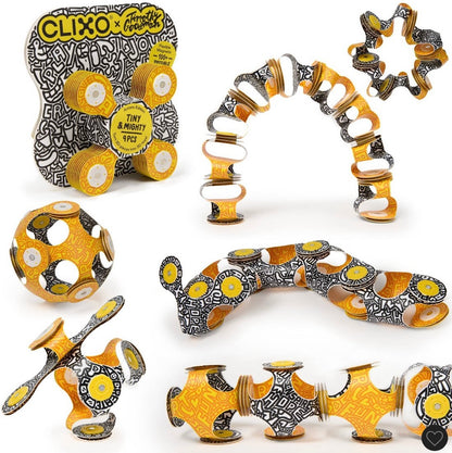 Clixo tiny & mighty magnetic building set - artist edition