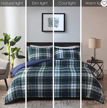 Madison Park Essentials Hartford 3M Scotchgard Down-Alternative Comforter Set Included: 2 King Sham(s), 1 Comforter(s)