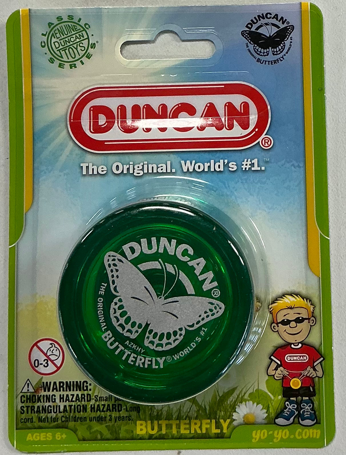 Duncan The Original. World’s #1. Yo-yo