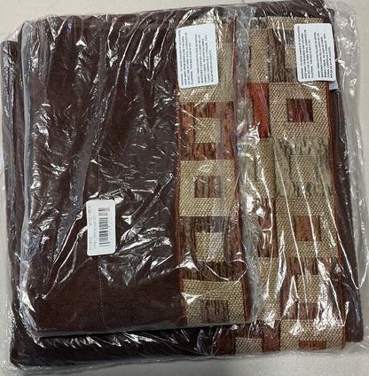 Precision 2-Pieces Mocha Bath Towel set