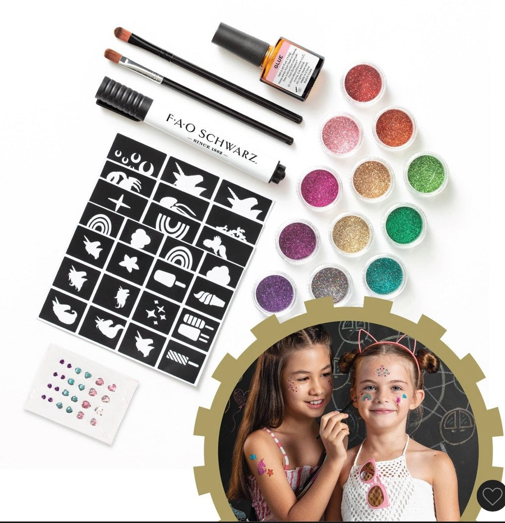 FAO Schwarz DIY Design Glitter Tattoo Studio