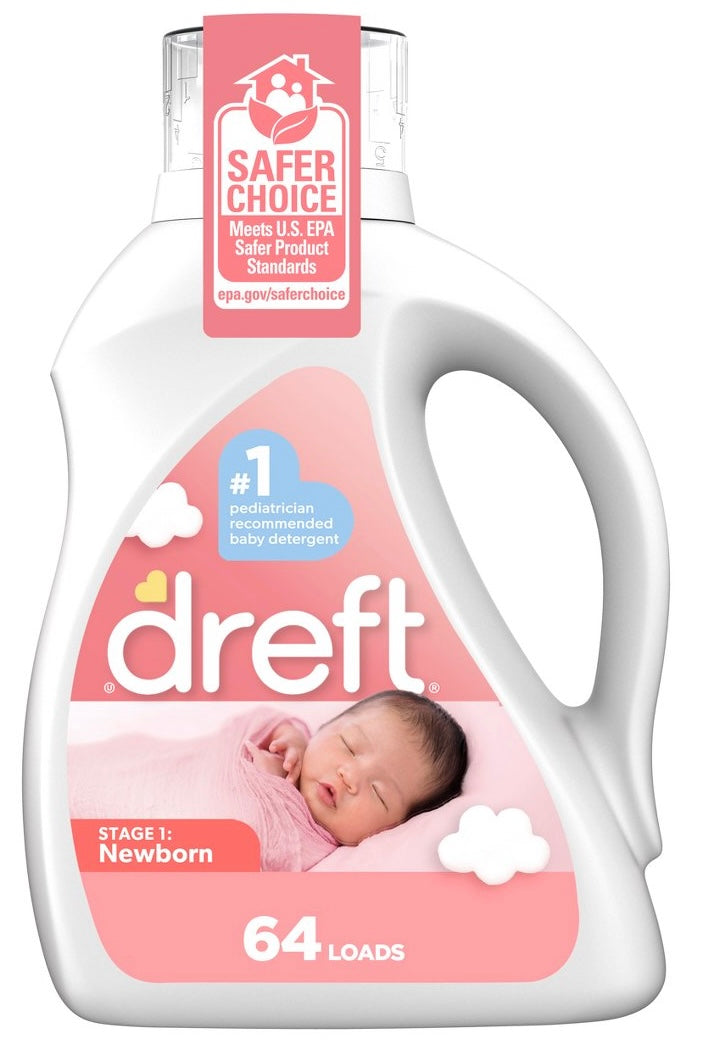 Dreft Liquid Newborn Laundry Detergent - 92 fl oz