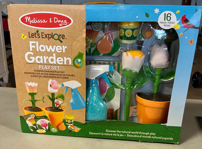 Melissa & Doug flower garden play set - DAMAGED BOX