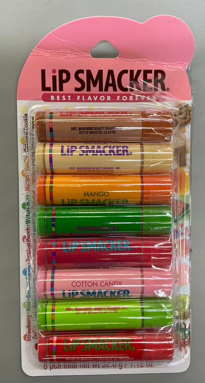 Lip Smacker Original & Best 8 Moisturizing Lip Balms party pack