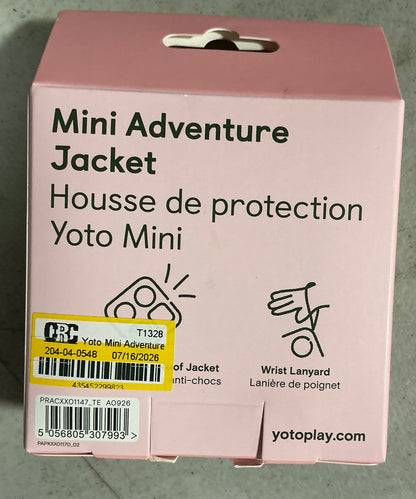 Yoto mini adventure jacket Think Pink