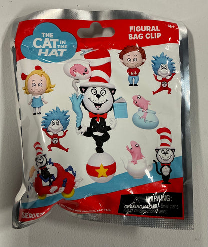 The Cat in the Hat Figural bag clip series 1 - blind bag