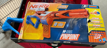NERF N series pinpoint blaster - OPEN/DAMAGED BOX