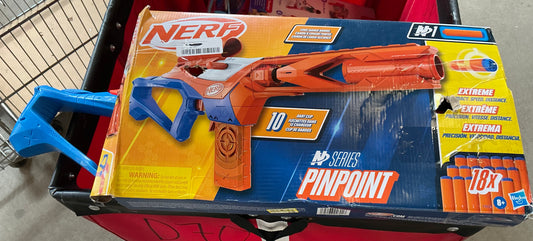 NERF N series pinpoint blaster - OPEN/DAMAGED BOX