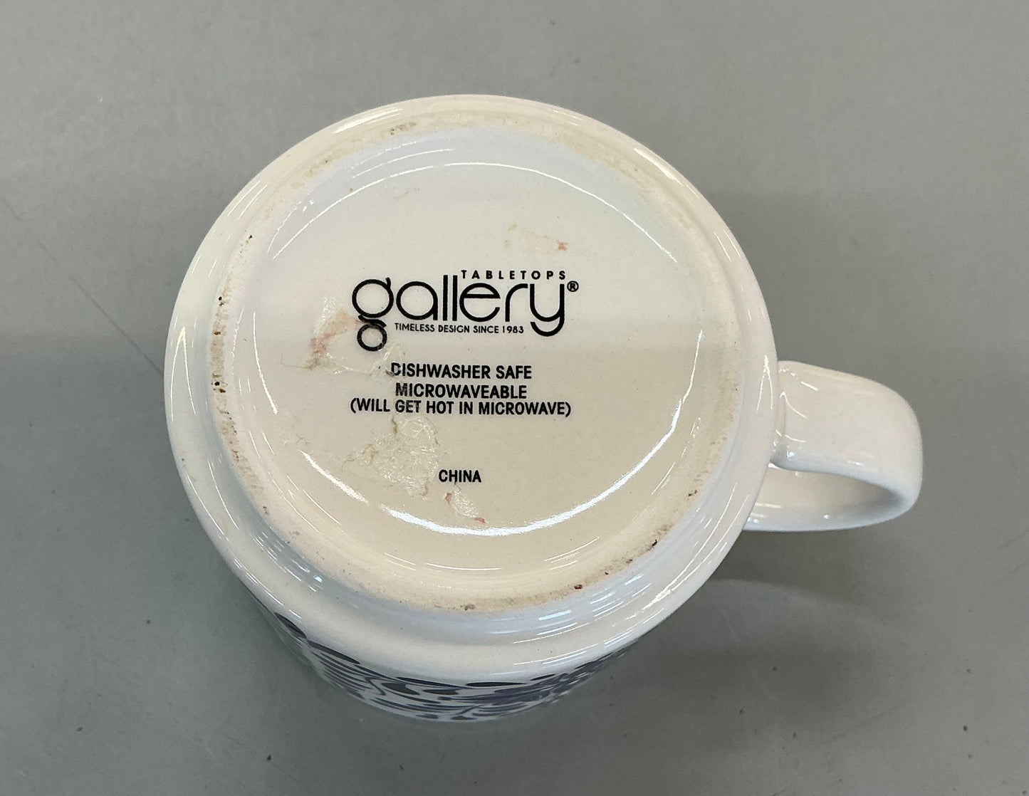 Thrifty 70- Tabletops Unlimited Carmine 1-pc. Coffee Mug- never used only is dirty on the bottom- As is- Final sale- No return
