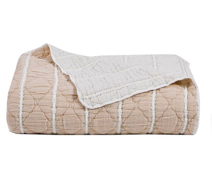 Queen Street Pacifica Coverlet only Full/Queen-Color(Terracotta)