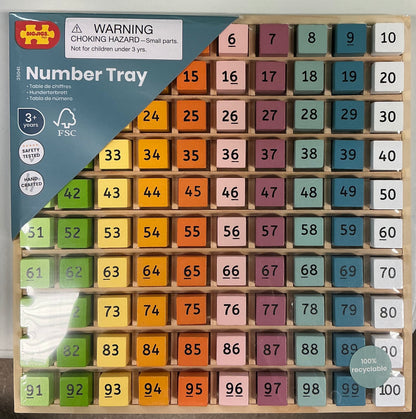 Bigjigs Toys - Number Tray
