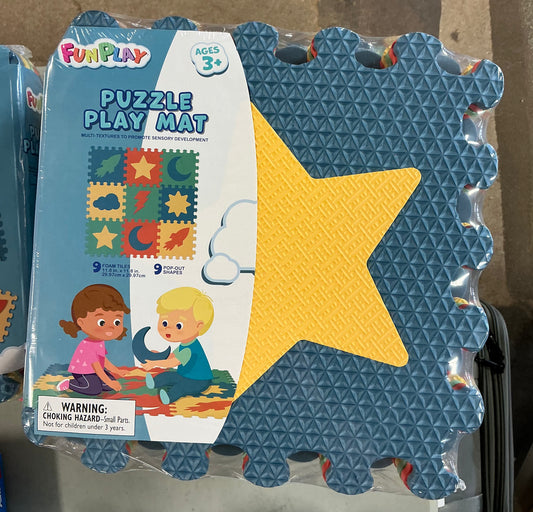 Fun play puzzle play mat