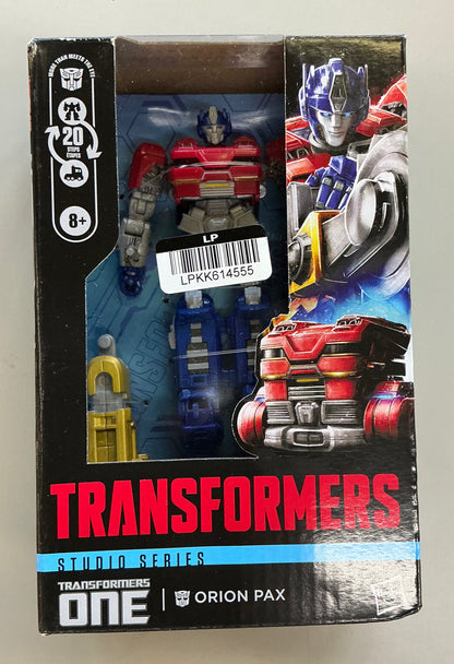 Transformers studio series Transformers: one deluxe class Orion Pax - DAMAGED PACKAGE