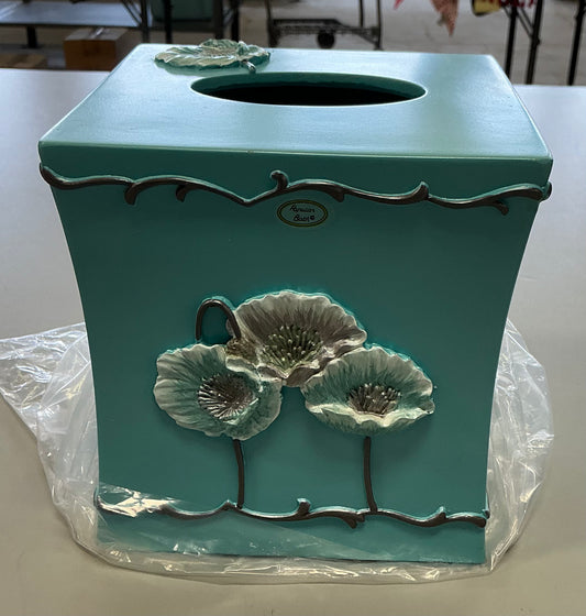 Popular Bath Poppy Fields Tissue Box Cover