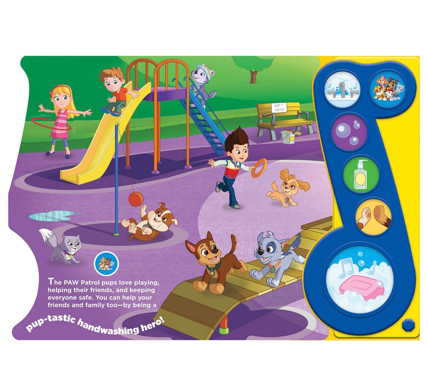 Nickelodeon PAW Patrol: Let's Wash Up! Sound Book