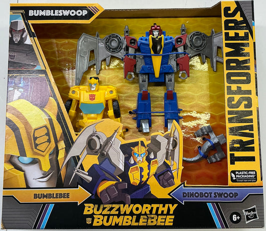 Transformers Bumblebee & Dinobot Swoop Action Figures