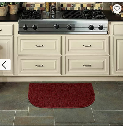 Mohawk Home Barnwood 18"X30" Slice Kitchen Mat-Red
