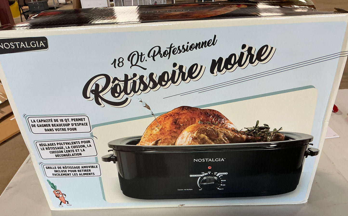 18 qt. Rotisserie oven - Damaged Box