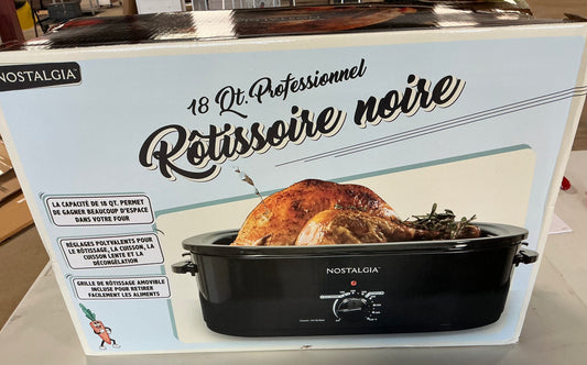 18 qt. Rotisserie oven - Damaged Box