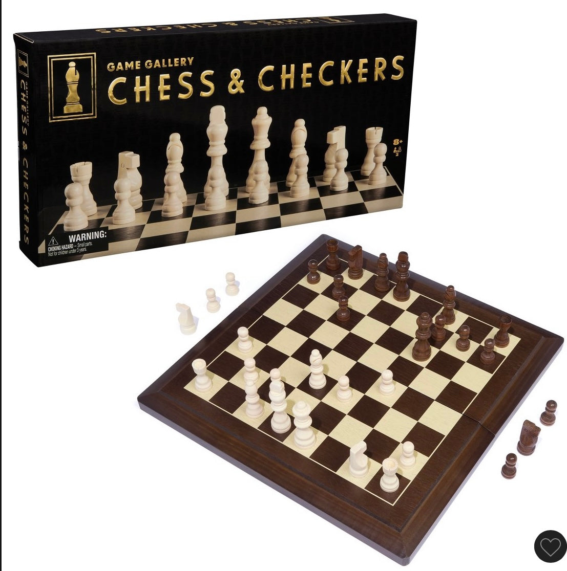 Game gallery chess & checkers - OPEN BOX