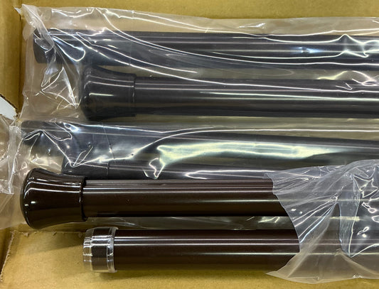 Rod Desyne Standard Triple Curtain Rod 28”-48” Cocoa