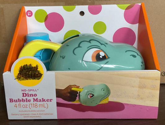 No Spill Bubble Character Dino - Toy for Kids, Dinosaur Design