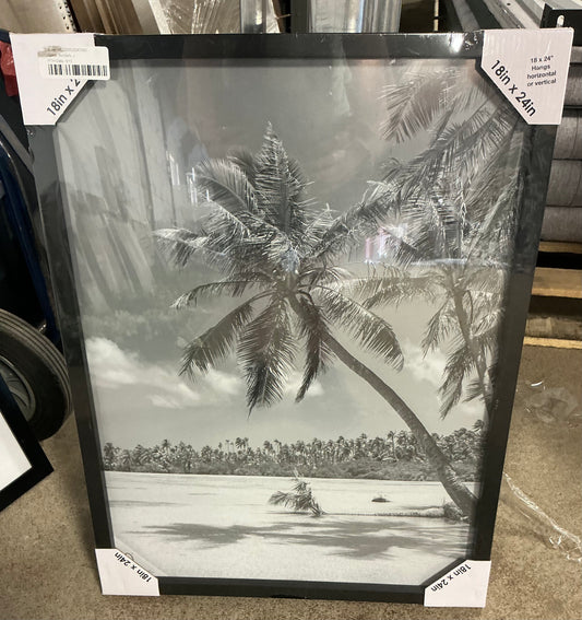 18x24” poster frame black - PICK UP ONLY