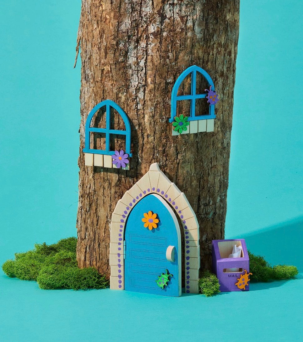 Mud puddle society wood troll door