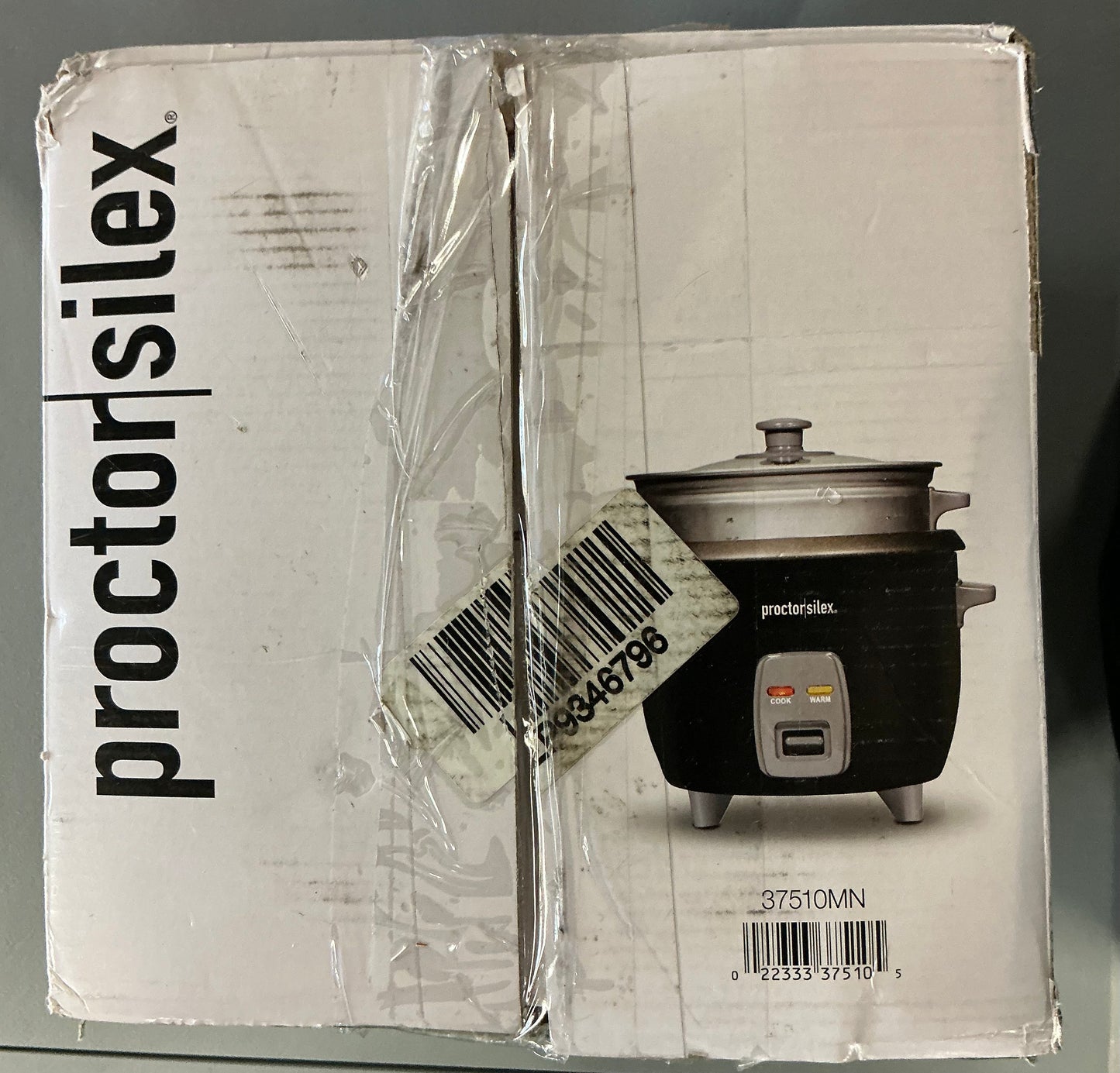 Proctor Silex 6 Cup Rice Cooker and Food Steamer- Open Box