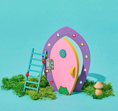 Mud puddle society wood fairy door kit