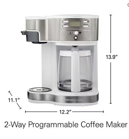Hamilton Beach 2-Way Programmable Coffee Maker