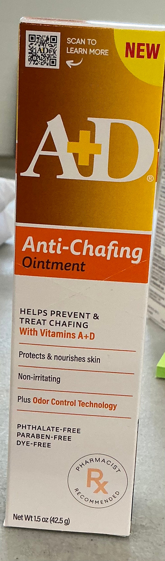 A+D Anti-Chafing Ointment.