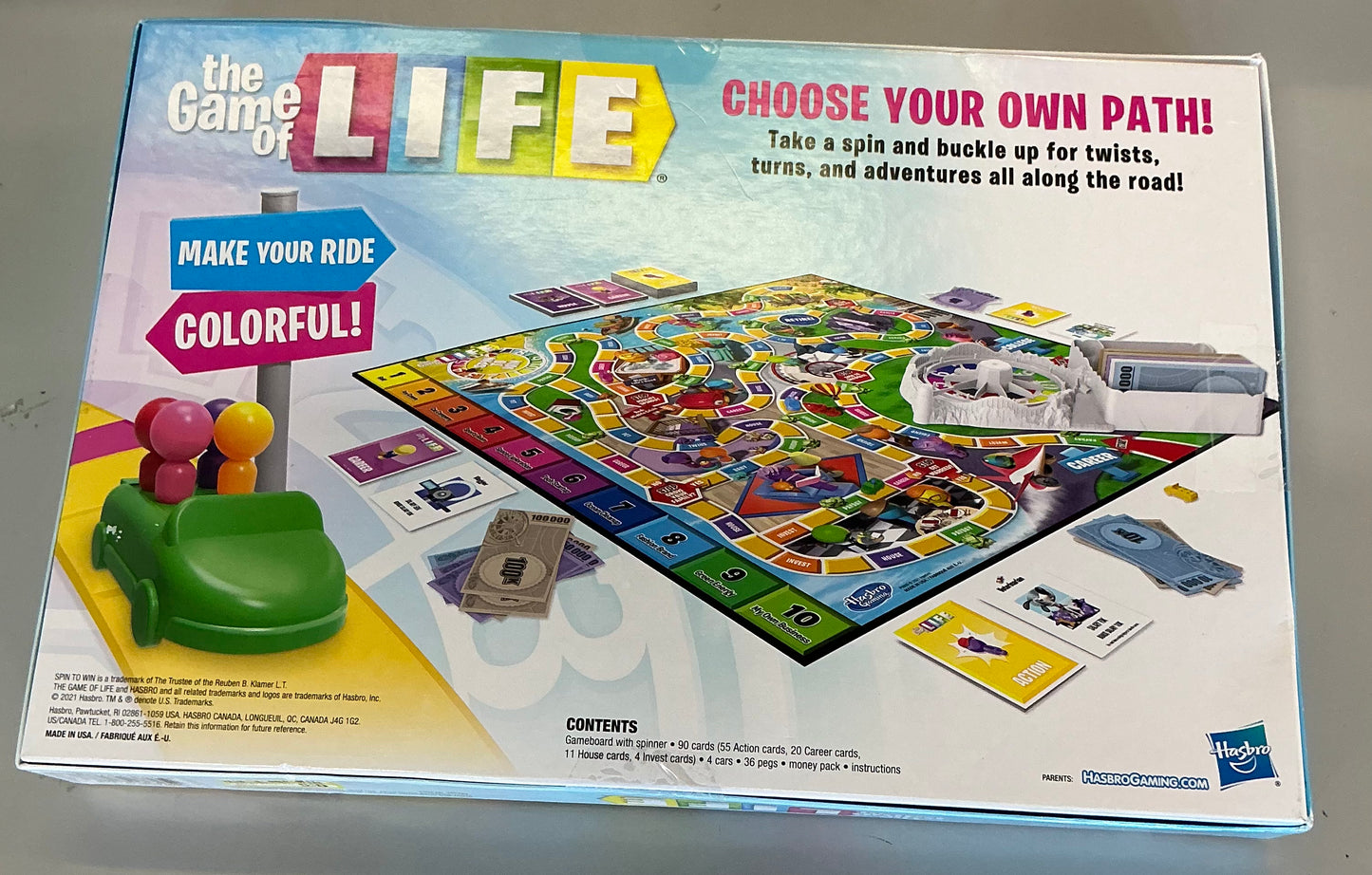 The game of life - DAMAGED BOX - PRODUCT IS NEW