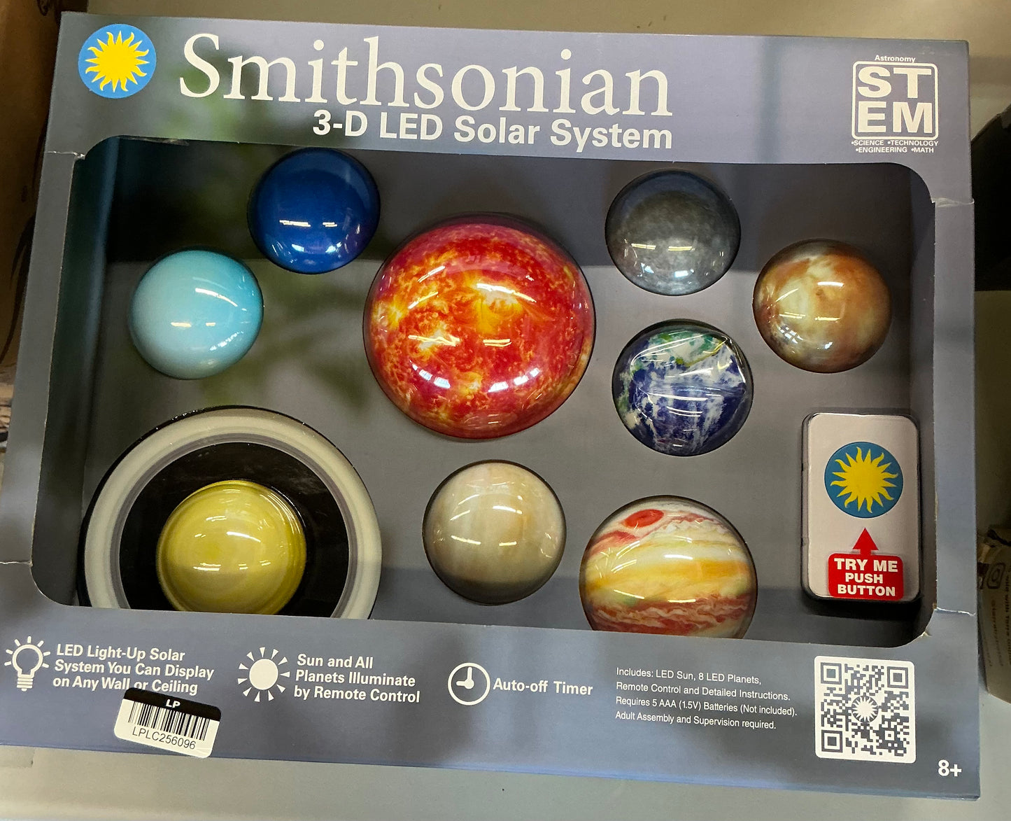 Smithsonian 3D LED Solar System