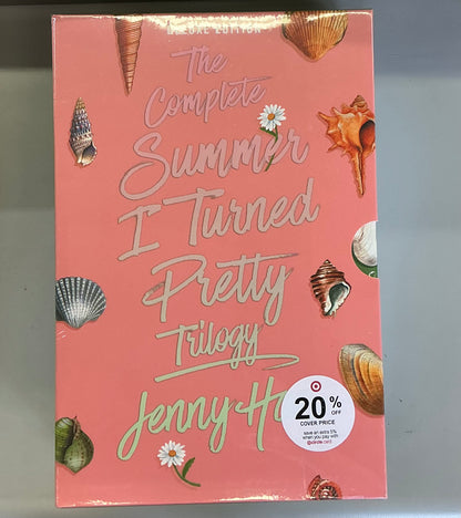 The Complete Summer I Turned Pretty Trilogy" (Deluxe boxed set)paperback books by author Jenny Han