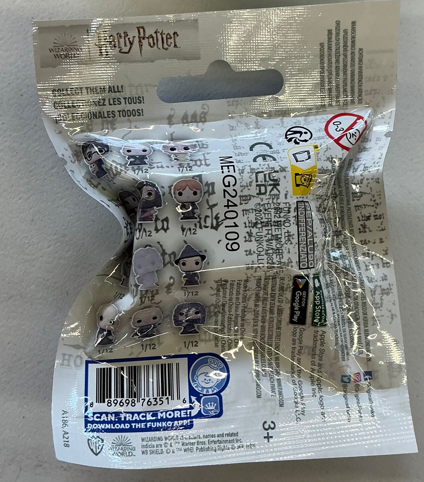Funko Bitty Pop! Harry Potter mystery bag containing one miniature vinyl figure