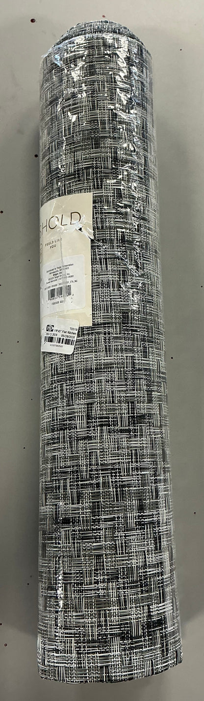 1’8”x5’ flat kitchen runner vinyl woven