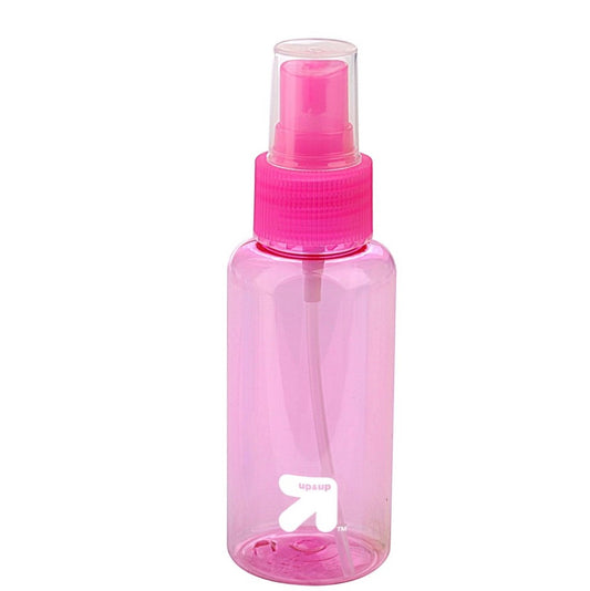 Up&Up 3oz Travel Spray Bottle with a pink sprayer and cap