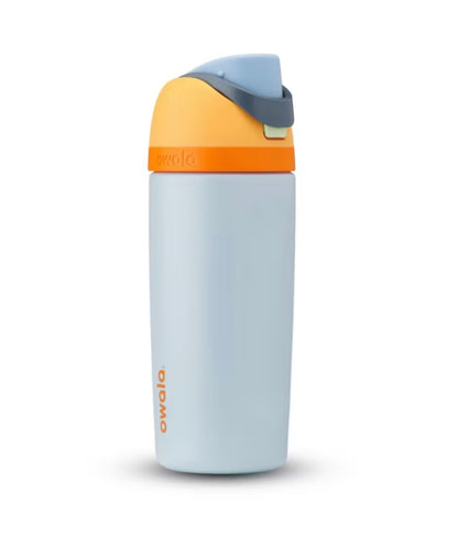 Owala 16 fl oz Kids' Stainless Steel FreeSip Water Bottle - MINOR COSMETIC DAMAGE (see pictures, some may be missing straw)