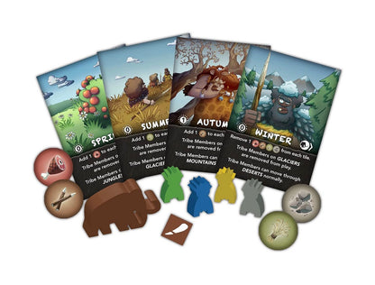 Tusk! Surviving the Ice Age strategy board game