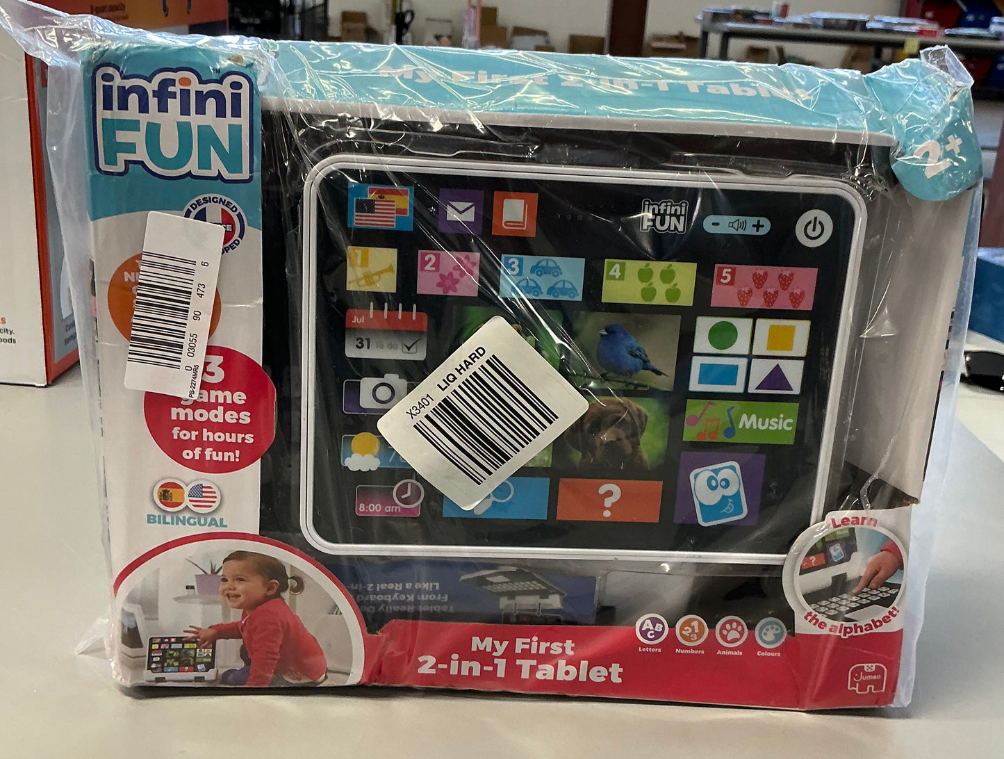 Infinifun My First 2-in-1 Toy Tablet