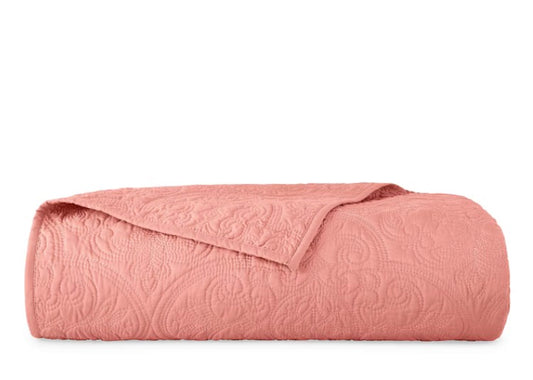 Home Expressions Harper Quilt Only Twin-Color(Bermuda Coral)