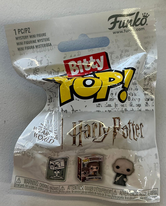 Funko Bitty Pop! Harry Potter mystery bag containing one miniature vinyl figure