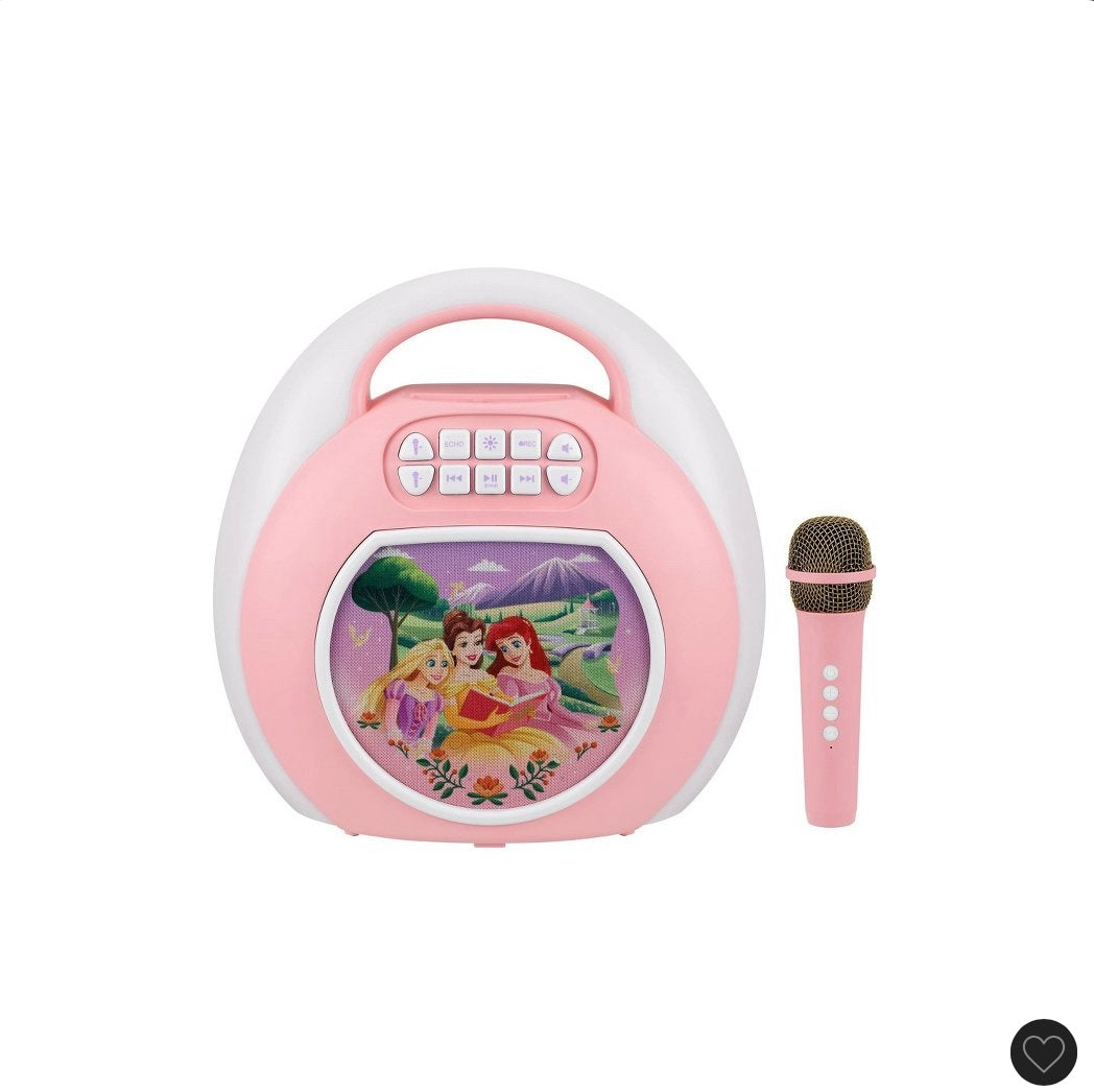 THRIFTY 70 - Disney Princess Bluetooth karaoke - 2pc - USED - FINAL SALE - NO RETURNS - AS IS