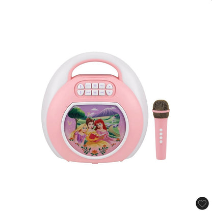 THRIFTY 70 - Disney Princess Bluetooth karaoke - 2pc - USED - FINAL SALE - NO RETURNS - AS IS