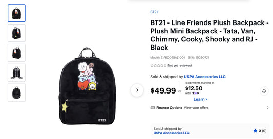 BT21 backpack