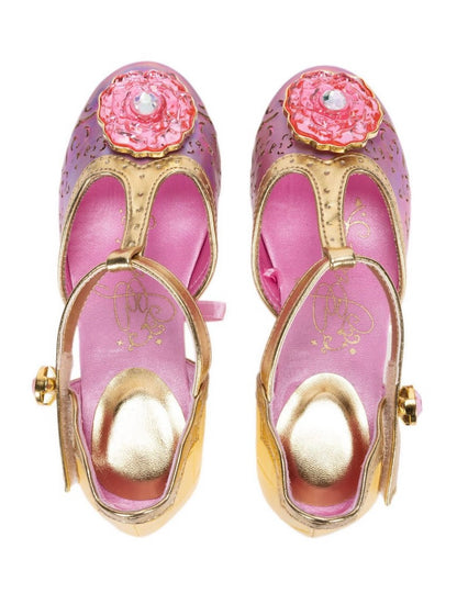 THRIFTY 70 - Disney Princess Belle shoes size US 7/8 - USED - FINAL SALE - NO RETURNS - AS IS